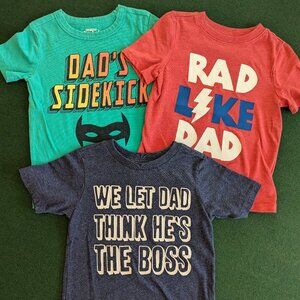 Bundle Boy's Short Sleeve T-shirts 3T 💙